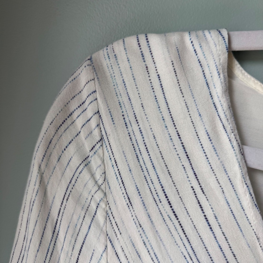 The Jetset Diaries TJD Blouse Long Sleeve Rayon Blouson Airy Lightweight Small - Picture 3 of 15